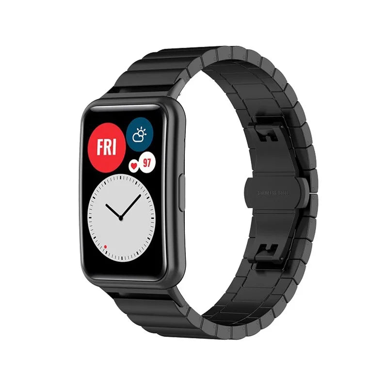Huawei Watch Fit / New / SE Armband (Edelstahl) - 4 Farben